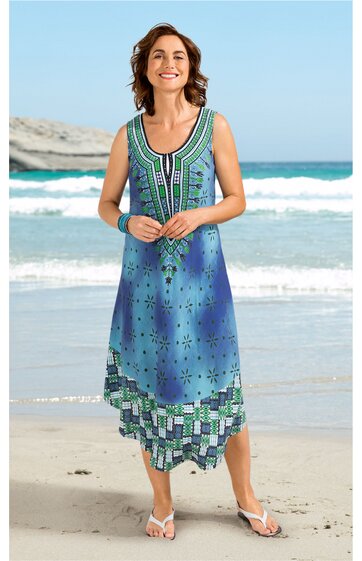 Viskose-Kleid 