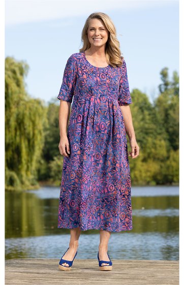 Viskose-Kleid 