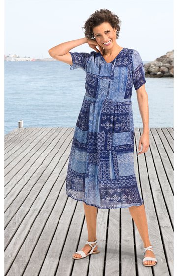 Viskose-Kleid 