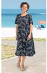 Viskose-Kleid 