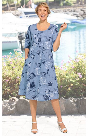 Leinen-Kleid 