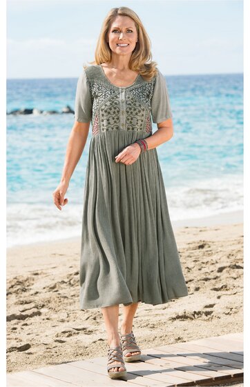 Viskose-Kleid 