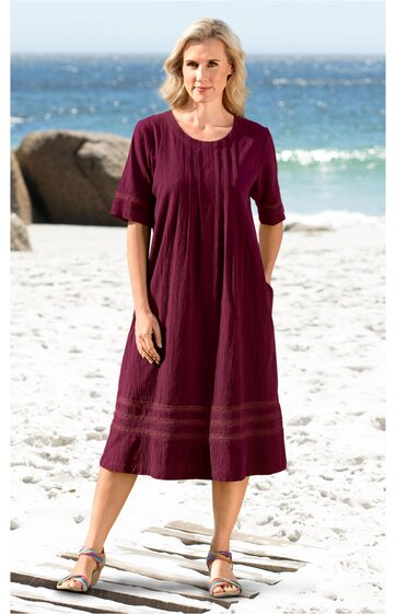 Baumwoll-Kleid 