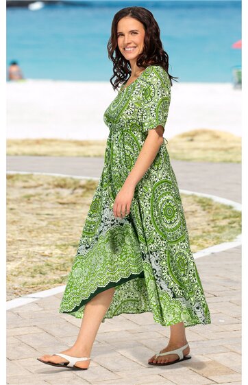 Viskose-Kleid 