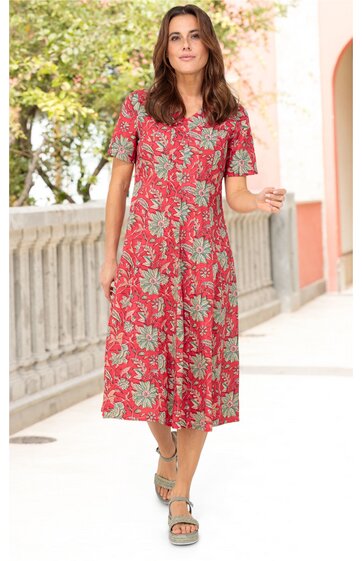 Baumwoll-Kleid 