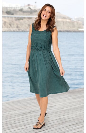 Viskose-Kleid 