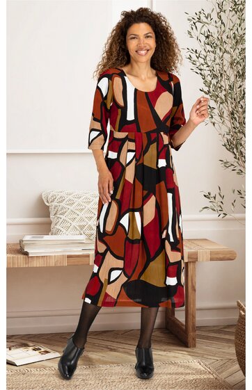 Viskose-Kleid 