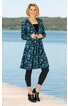 Baumwoll-Mix-Kleid 