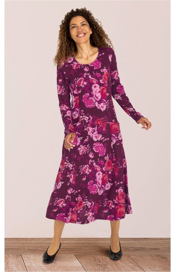 Baumwoll-Mix-Kleid 