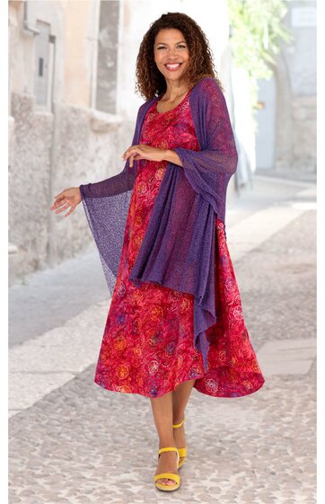 Viskose-Kleid 