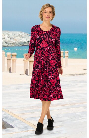 Viskose-Mix-Kleid 