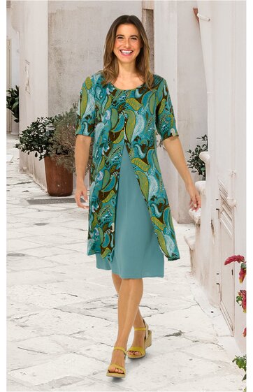 Viskose-Kleid 