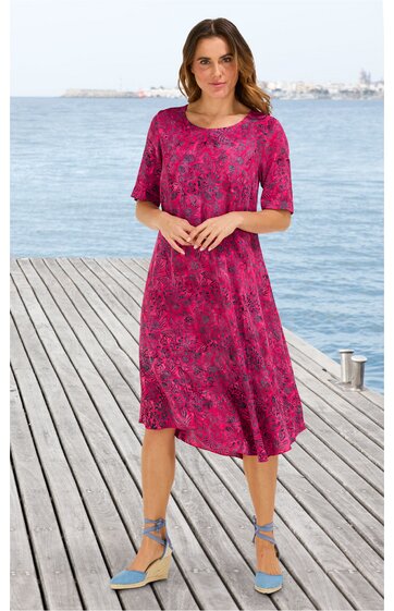 Viskose-Kleid 