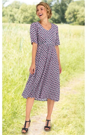 Viskose-Kleid 