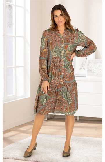 Viskose-Kleid 