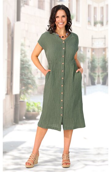 Baumwoll-Kleid 