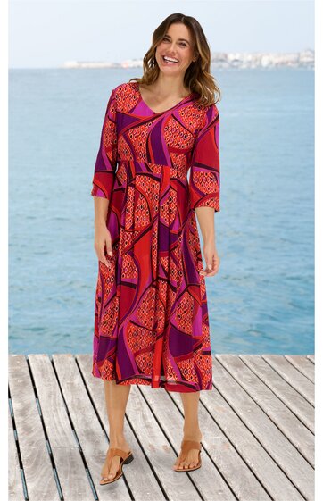 Viskose-Kleid 