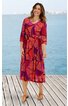 Viskose-Kleid 