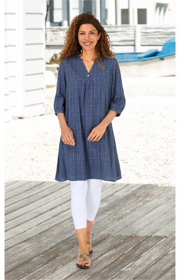 Viskose-Mix-Kleid 