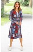Viskose-Kleid 