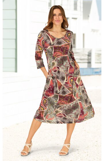 Viskose-Kleid 