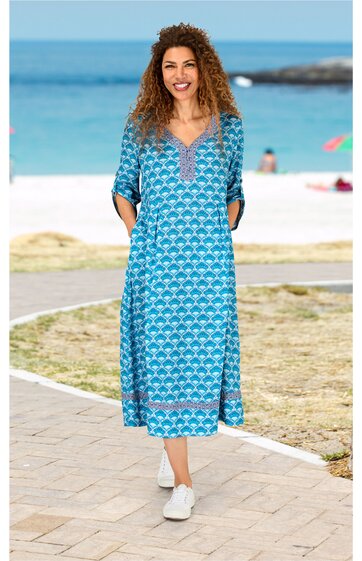 Viskose-Kleid 