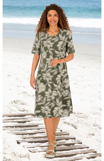 Baumwoll-Kleid 