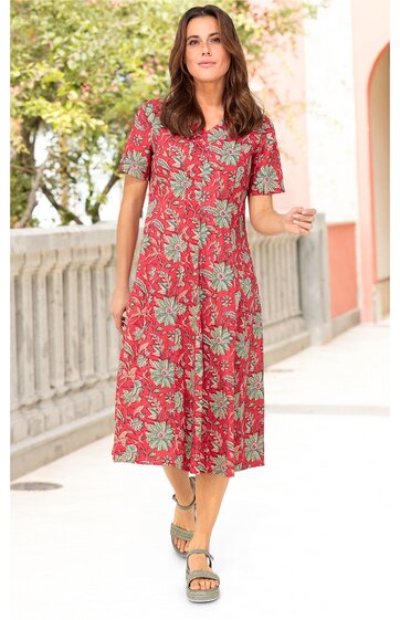 Baumwoll-Kleid 