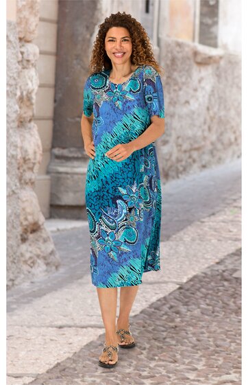 Viskose-Kleid 