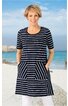 Baumwoll-Mix-Kleid 