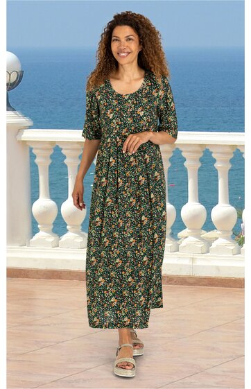 Viskose-Kleid 