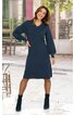 Baumwoll-Mix-Kleid 