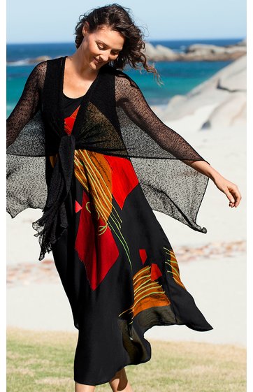 Viskose-Kleid
