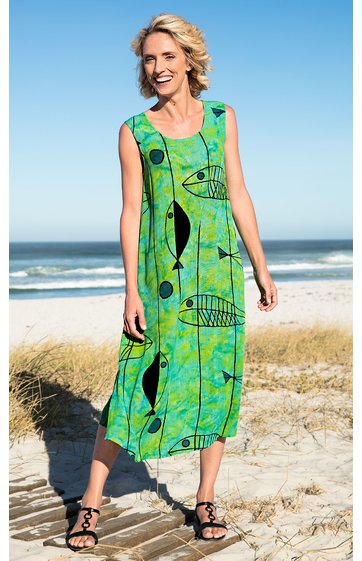 Viskose-Kleid