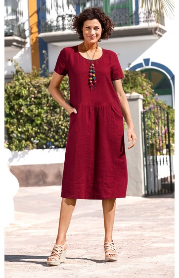 Leinen- Kleid