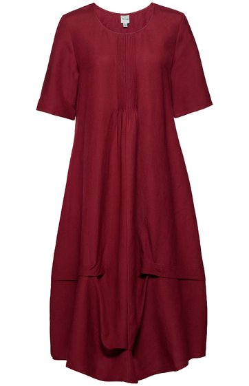 Leinenmix-Kleid