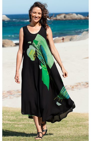Viskose- Kleid