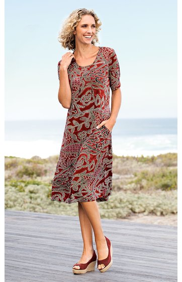 Viskose-Kleid