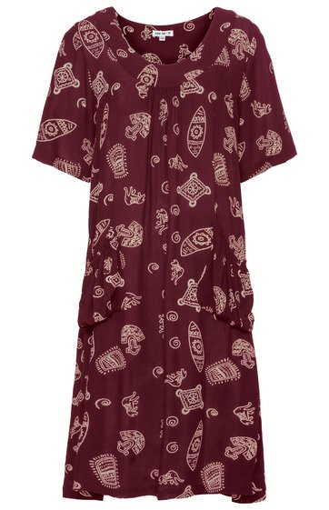 Viskose-Kleid