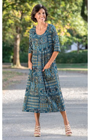 Viskose-Kleid