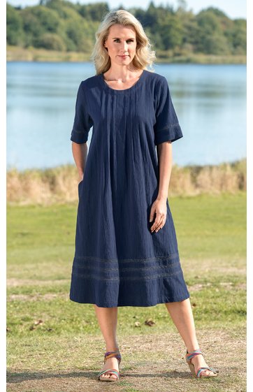 Baumwoll-Kleid