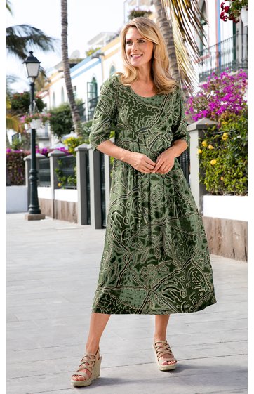 Viskose-Kleid