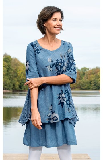 Baumwoll-Kleid