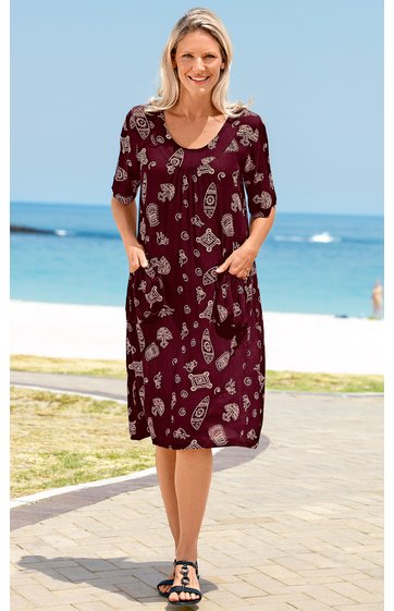 Viskose-Kleid