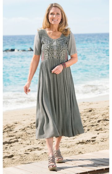 Viskose-Kleid