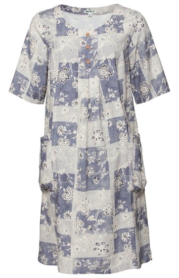 Viskose-Mix-Kleid