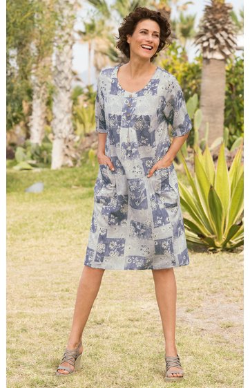 Viskose-Mix-Kleid