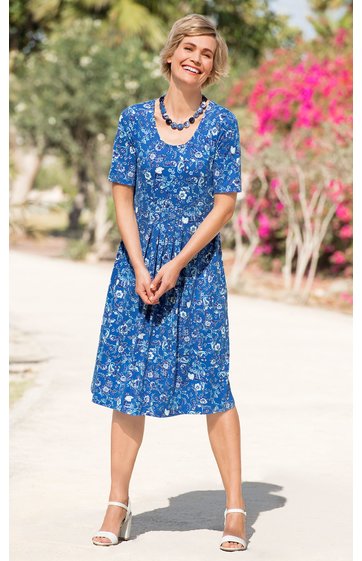 Viskose-Kleid