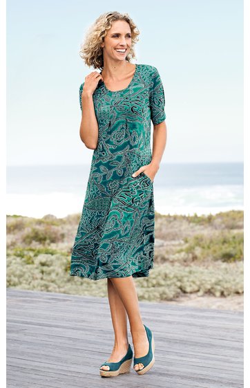 Viskose-Kleid