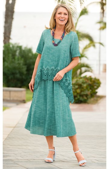 Baumwoll-Kleid
